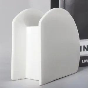 Interbedded European Style Colored Glaze White And Black Ceramic Vase, Home Dinning Table Decoration thumbnail-3