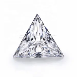 Wholesale Price D Color Near Colorless Triangle Cut VVS1 Clarity Synthetic Loose Moissanite Trillion Cut Moissanite thumbnail-1