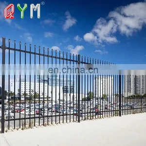Metal Picket Fence Welded Spear Top Steel Fence Panel thumbnail-5