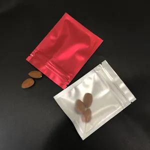 Custom Printed Food Mini Colored Zip Lock Aluminium Moisture Barrier Bag thumbnail-2