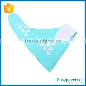 Hot Selling Customize Baby Bandana Drool Bibs Absorbent 100% Cotton Bibs in Amazon USA Quality Choice thumbnail-4