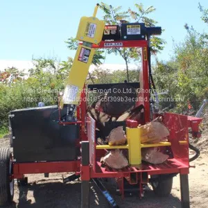 Petrol Engine Agricultural Machinery Wolverine A Firewood Processor With Log Table Lifter thumbnail-1