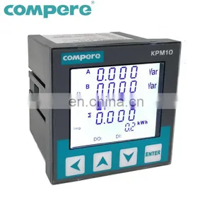 Wholesale Power Meter Modbus Tcp Three Phase Rs485 Port Multifunction Meter KPM10 Electric Meter Price thumbnail-1