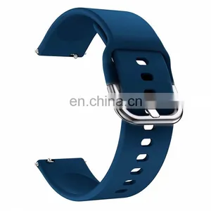 22mm Silicone Watch Band For Hw Watch Gt 2 46mm Soft Sport Strap Bracelet Watchband For Samsung Galaxy Watch 46mm Gear S3 thumbnail-1