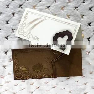 2016 Novelty Products and Cheap Love Design Wood Wedding Invitation Cards thumbnail-2