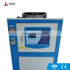 Hot Selling 3HP Industrial Water Chiller Price 2.62KW Water Cooling System Water Air Cooled Screw Chiller For Molding Industry thumbnail-2