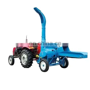 Easy Operated Electric Manufacture Cow Farm Dry and Fresh Corn Straw Feed Forage Grass Maize Silage Chopper Machine thumbnail-1