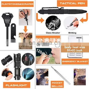 Bug Out Bag SOS Tactical Military Emergency Survival Kit Outdoor Emergency Survival Gear thumbnail-4