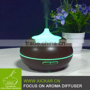 High Quality Ultrasonic Wood Grain Oil Diffuser Air Purifier With Humidifier thumbnail-1