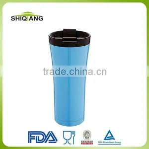 450ml Stainless Steel Insulated Leakproof Travel Thermal Mug thumbnail-1