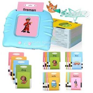 Cognitive Audible Flash Cards English Learning Flashcard Reader Talking Learning Machine for Boys And Girls thumbnail-3