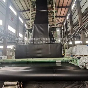 0.50mm Thick HDPE Geotextile Film for Raising Shrimp in High Water Ponds thumbnail-2