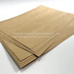 Brown Color Kraft Liner Corrugated Paper Roll For Box Carton thumbnail-2