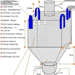 Bulk Liner Bag in 20ft 40ft Ldpe Container Container Liner Bag Dry Container Liner for Soybeans Seeds thumbnail-4