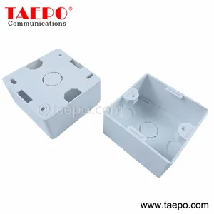 80 French Style Back Box Compatible With 80 Network Faceplate thumbnail-1