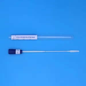 CE FDA Approved Nylon Flocked Cervical Swab With Tube thumbnail-3