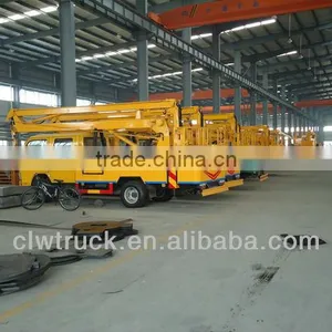Dongfeng 14m Crew Cab Hydraulic Lift Platform Truck, Cheap High Platform Truck thumbnail-1