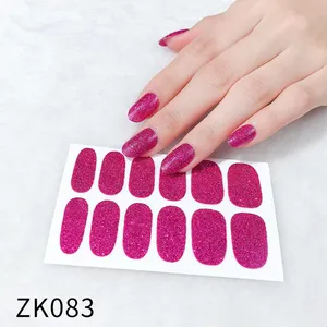 Wholesale Nail Art Stickers Luxury Brand Nails Decals for Nail Art Decoration thumbnail-5
