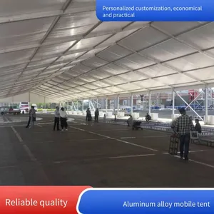 Rental of Large Outdoor Wedding and Event Marquees, Setup of Banquet Tents, Aluminum Alloy Performance Awnings and Large Canopies thumbnail-3
