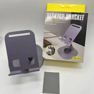 Adjustable Foldable Portable Phone Stand Desk Holder Ergonomic Multi Angle thumbnail-4