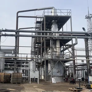 Advanced Technology Waste Engine Oil Recycling Diesel Oil Distillation Machine 80%-85% Diesel Rate Vertical Reactor Design PLC thumbnail-1