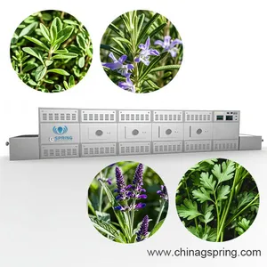 OEM & ODM Industrial Microwave Drying Machine for Pharmaceutical Leaves Continuous Drying and Sterilization Equipment thumbnail-4