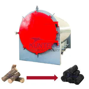 High Temperature Environmental Protection Horizontal Carbonization Furnace Mini Horizontal Carbonization Furnace EPC thumbnail-1