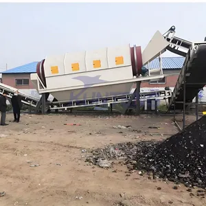 Municipal Solid Waste and Household Waste Trommel Screening Machine EPC Project thumbnail-5