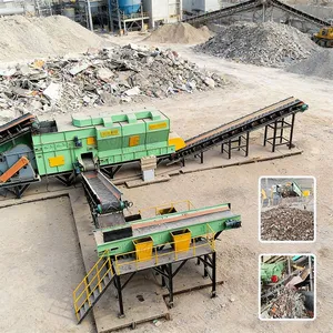 Municipal Solid Waste Drum Screening Machine Rotary Urban Waste Classification Equipment EPC thumbnail-1