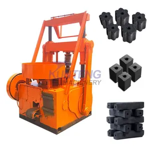High Efficiency Fruit Palm Leaves Charcoal Flammable Carbon Stick Briquette Making Machine EPC thumbnail-1