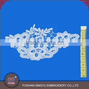Latest Design Customized Flower Embroidery Design Women Polyester Fashion Decorations Collar thumbnail-1