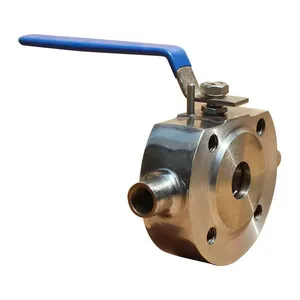 Manufacturer Direct Sales Stainless Steel Manual Flange Ball Valve Jacket Valve thumbnail-4