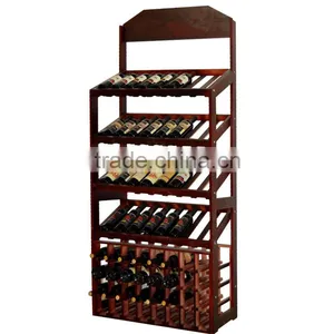 Custom Wooden Wine Rack High Quality Wooden Wine Rack,beer Rack Display Shelf thumbnail-4