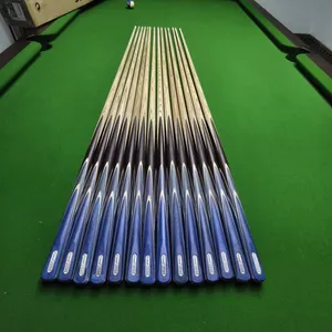 Small-tip Black-through Billiard Cues, Available for Pool Halls and Private Use. Customizable by the Manufacturer, in Stock for Members' Cues thumbnail-1