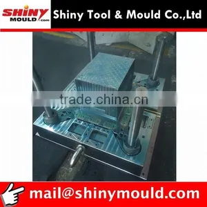 Solid Stackable Plastic Crate Moulding thumbnail-1