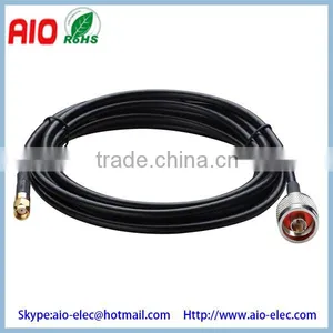 N Male to RP-SMA Male Pigtail Cable for Network Device 1 x N Type Male Antenna - 1 x RP-SMA Male Antenna Connector thumbnail-1