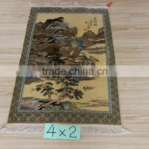 Hot Sale! 2015 Handmade Silk Carpet Stock/high Quality Shaggy Tapestry thumbnail-5