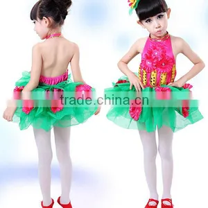 New Design In-stock Children Princess Modern Dance Costume Girls Dance Costumes Ballet Princess Dance Costume thumbnail-6
