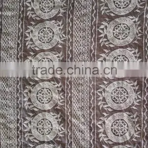 Wholesale Garment Accessory Glass Yarn Embroidery Cotton Lace Fabric thumbnail-4