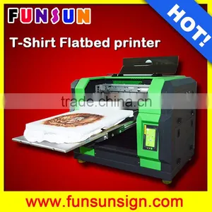 Hot Automatic Small Size A3/A4 Size t Shirt Printer thumbnail-1