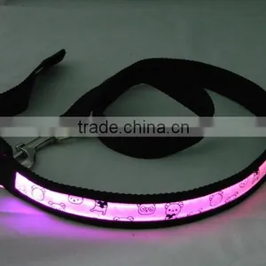 China Pet Supplies Uninterrupted In Abundant Supply Shimmering & Glowing Led Dog Leads Pet Leashes thumbnail-3