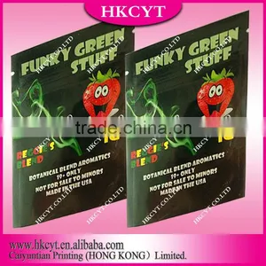 New Fairly Legal Herbal Packaging Bags/ Colorful Foil Herbal Incense Bag thumbnail-3