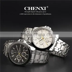 Guangzhou Kinpac Watch Co., Ltd Branding Men Watch Japan Quartz Mans Cool Watch Alloy Bracelet Stainless Steel Quartz Man Watch thumbnail-5