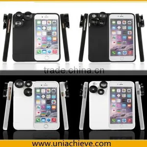 For Iphone 6s/6s Plus Case and 4 in 1 Lens Solution for Cameras IZZi Slim White Color thumbnail-2