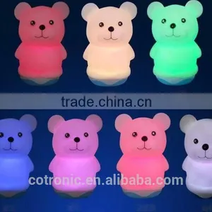 The Bear Portable Night-Light With Rainbow Color Change thumbnail-1