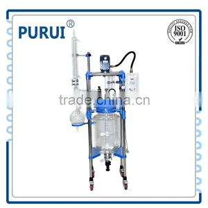 Lab Chemical Explosion Proof Jacketed Glass Reactor thumbnail-2