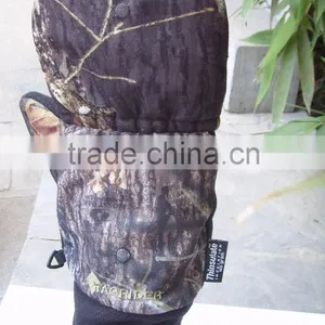 Camouflage Warm Hunting Half Finger Gloves thumbnail-3