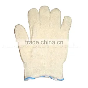 Knit Glove,7 Gauge,natural White Loop-out,terry Cloth thumbnail-1