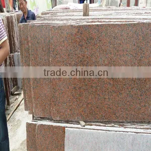G562 Red Granite Slab thumbnail-1