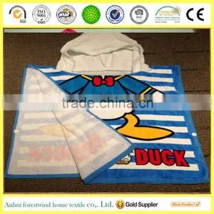 2016 New Design Hooded Baby Bath Towel With Animal Hood thumbnail-6